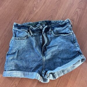 Denim Blue Women's Shorts